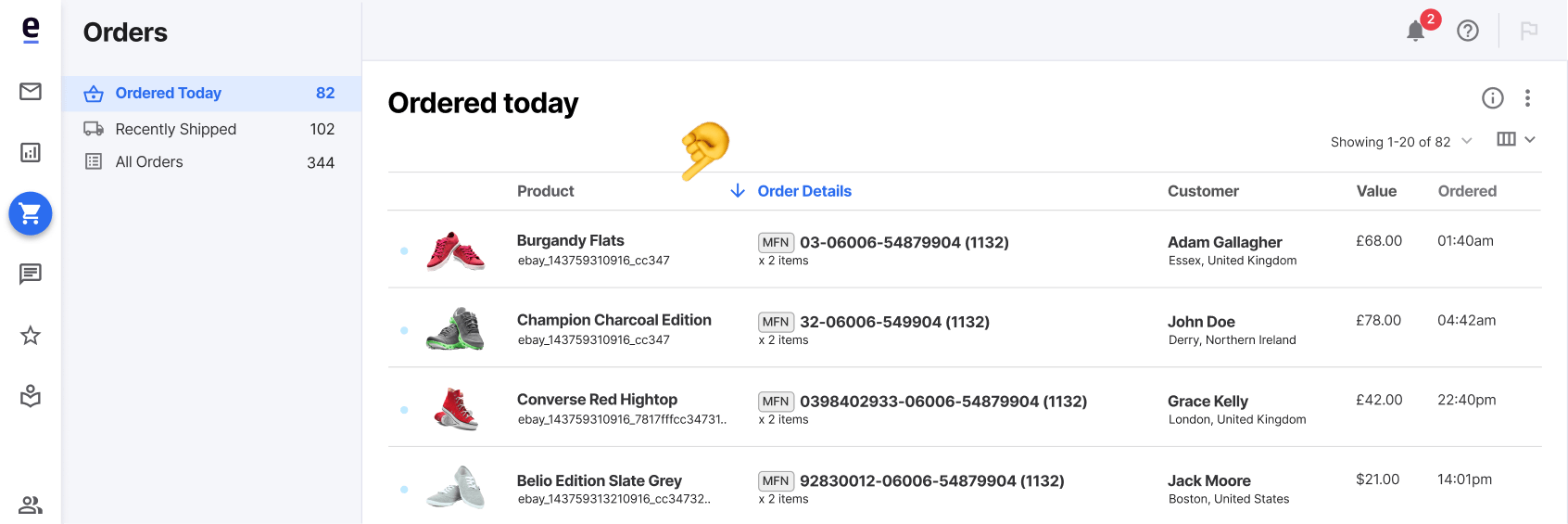Amazon integration with eDesk