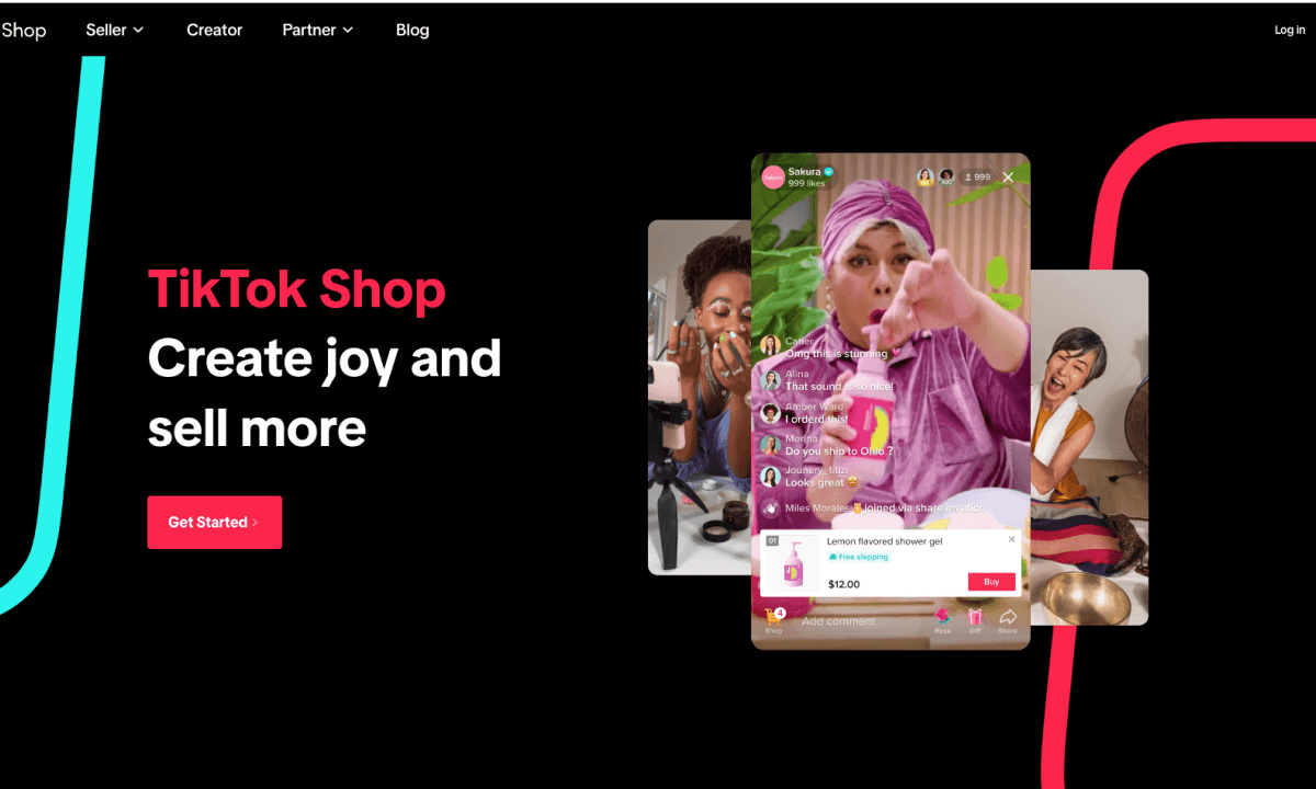 Tiktok shop.